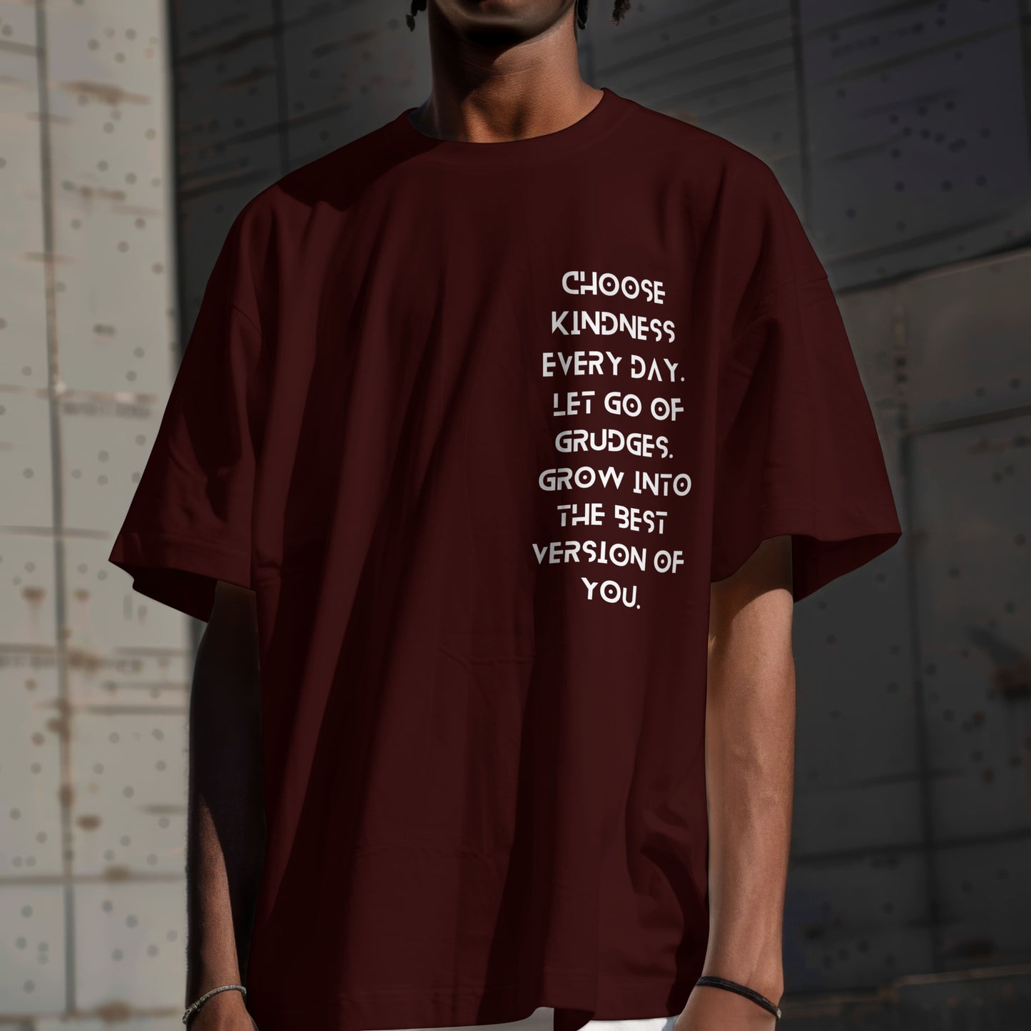 Choose Kindness Terry Oversized T-Shirt