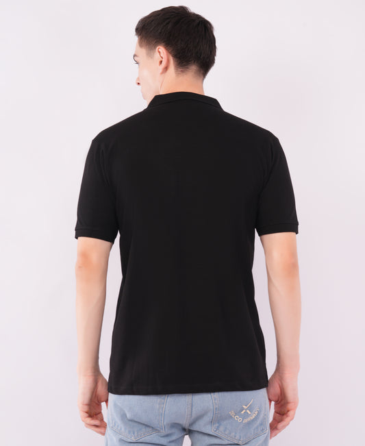Arufa Cotton Polo — Dark