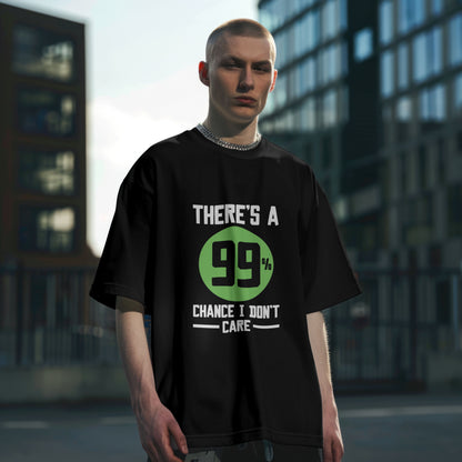 I Don’t Care Oversized Classic T-Shirt