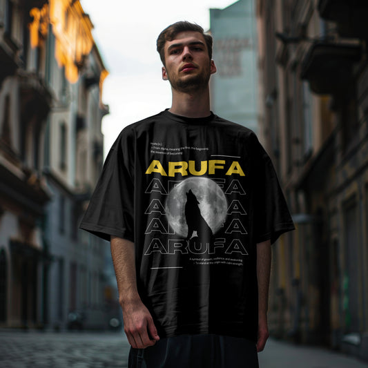 Symbol of Awakening Terry Oversized T-Shirt