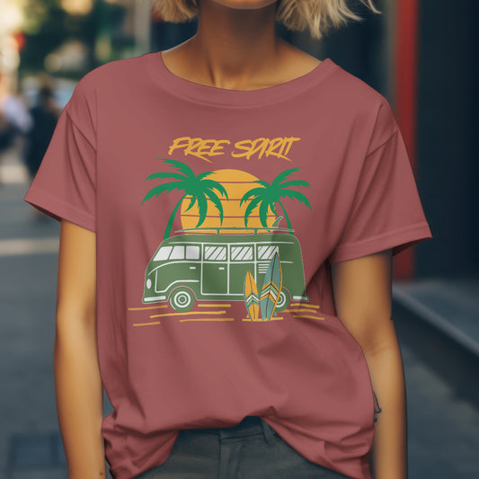 Retro Van Oversized Classic T-Shirt