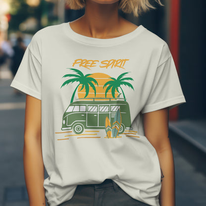 Retro Van Oversized Classic T-Shirt