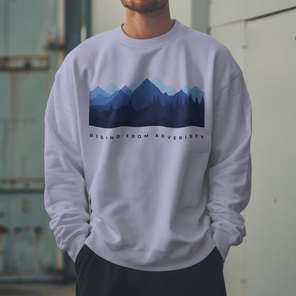 Rising From Adversity Loose Fit Sweatshirt