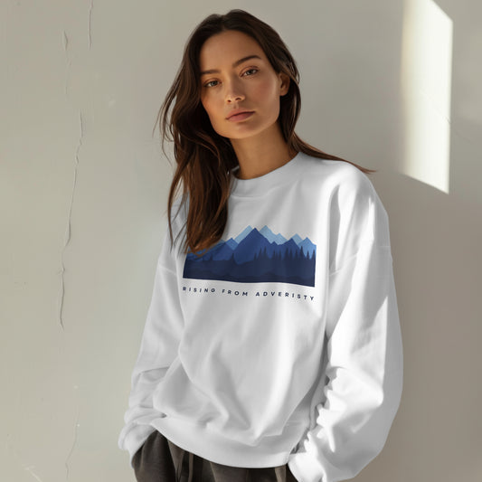 Rising From Adversity Loose Fit Sweatshirt
