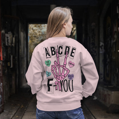 ABCDEF–YOU Loose Fit Sweatshirt