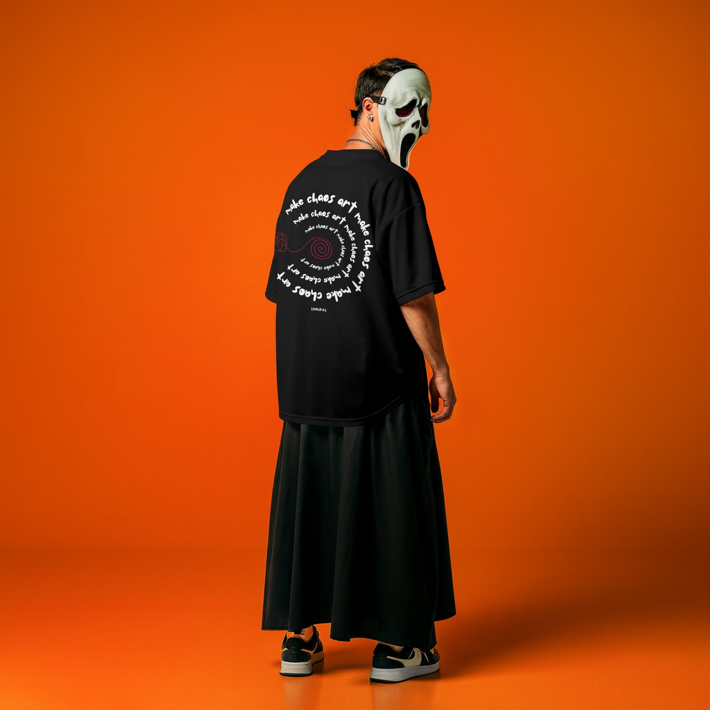 Make Chaos Art Terry Oversized T-Shirt