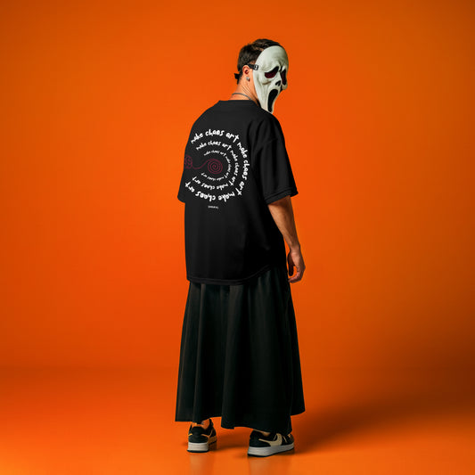Make Chaos Art Terry Oversized T-Shirt