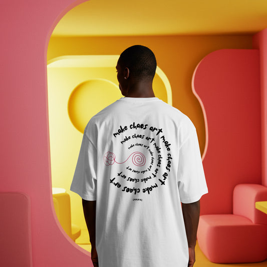 Make Chaos Art Terry Oversized T-Shirt