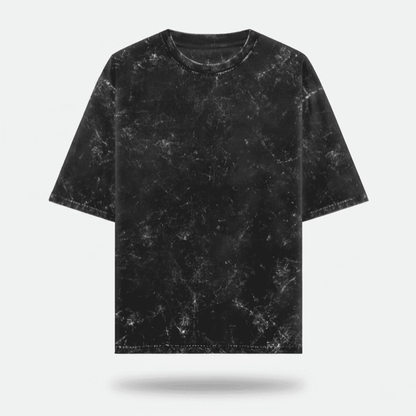 Solid Acid Washed Oversized T-Shirt