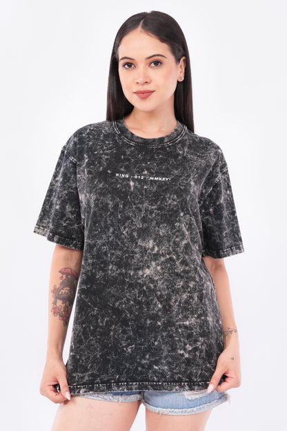 Kingdom Acid Wash Oversized T-Shirt