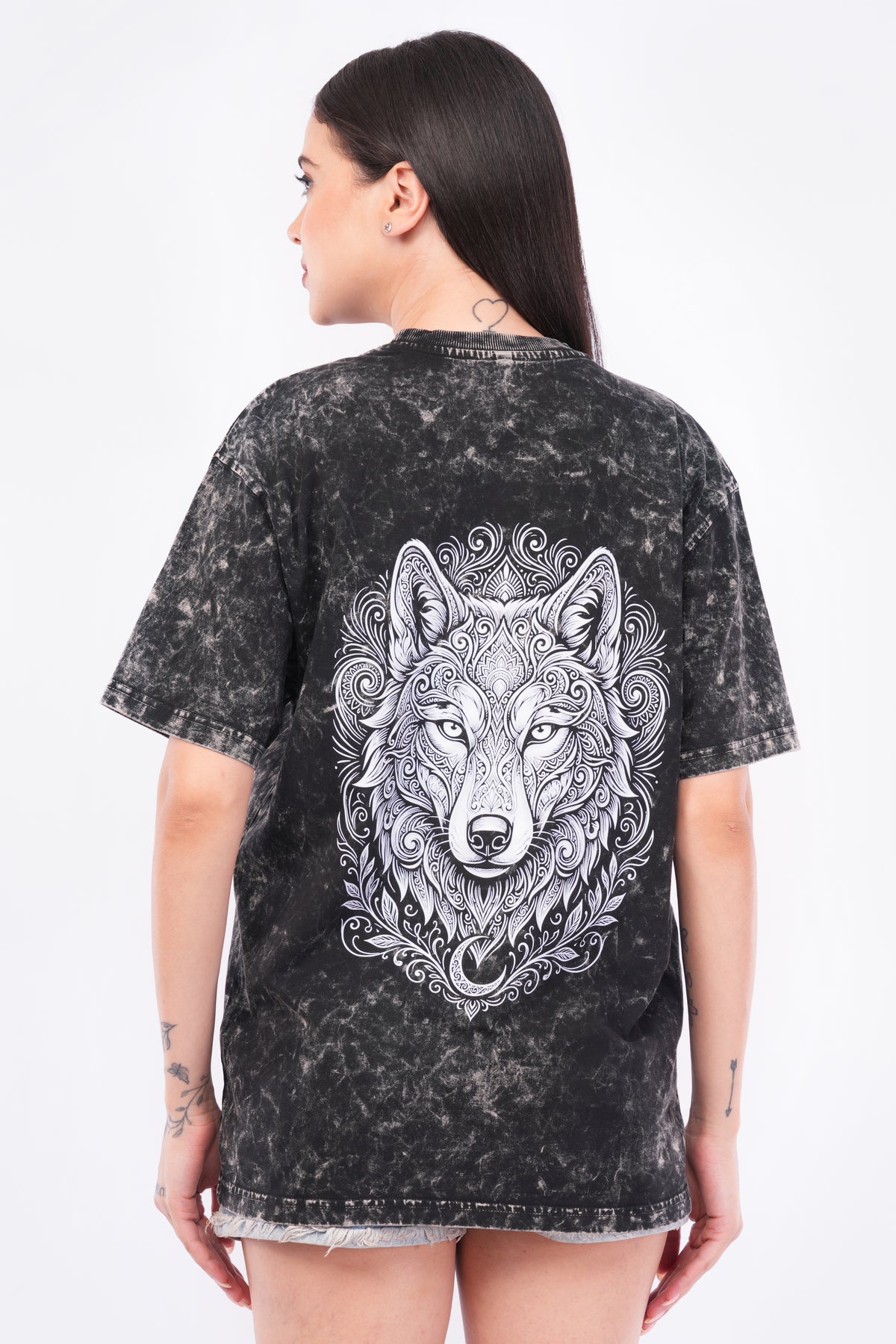 Kingdom Acid Wash Oversized T-Shirt