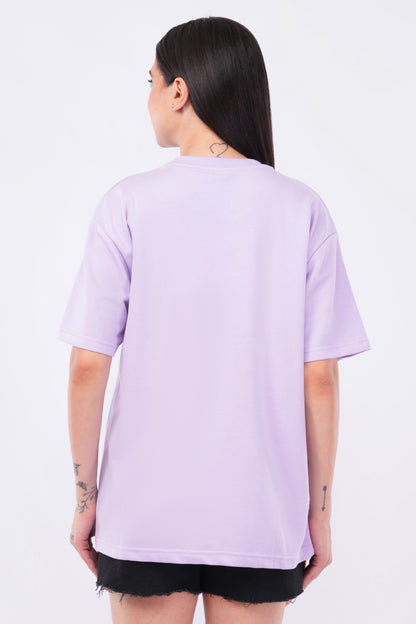 Solid Terry Oversized T-Shirt