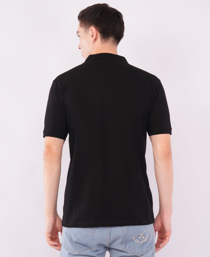 Arufa Cotton Polo — Dark