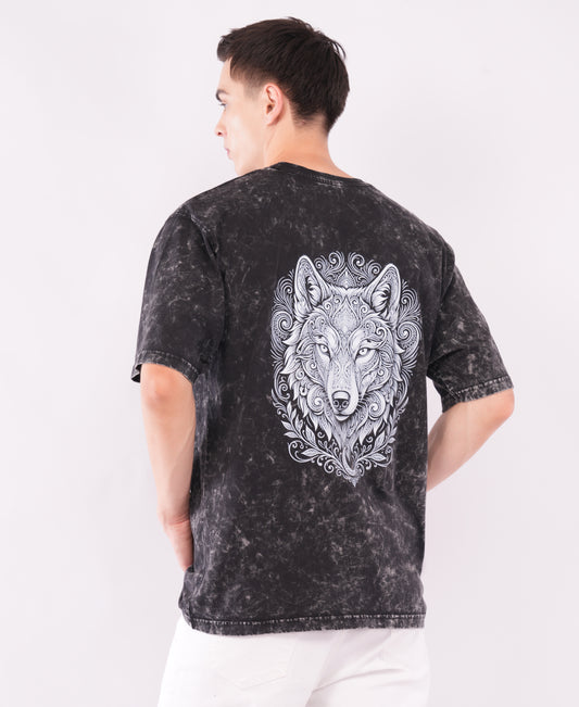 Kingdom Acid Wash Oversized T-Shirt