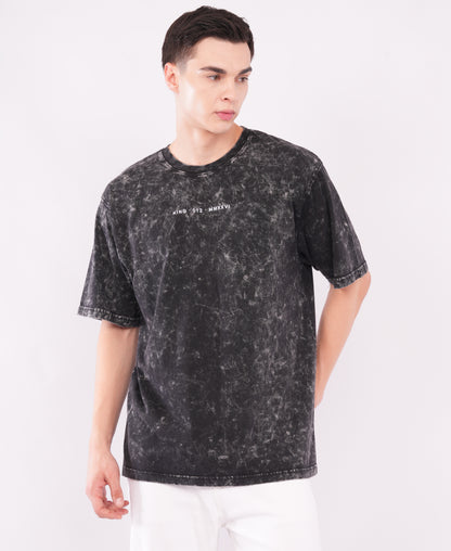 Kingdom Acid Wash Oversized T-Shirt