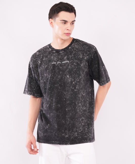 Kingdom Acid Wash Oversized T-Shirt