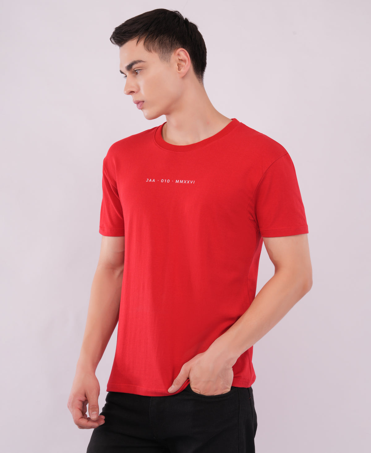 Jaali Cotton Stretch T-Shirt