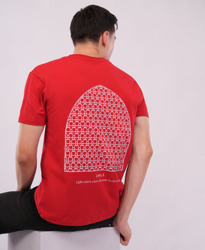 Jaali Cotton Stretch T-Shirt