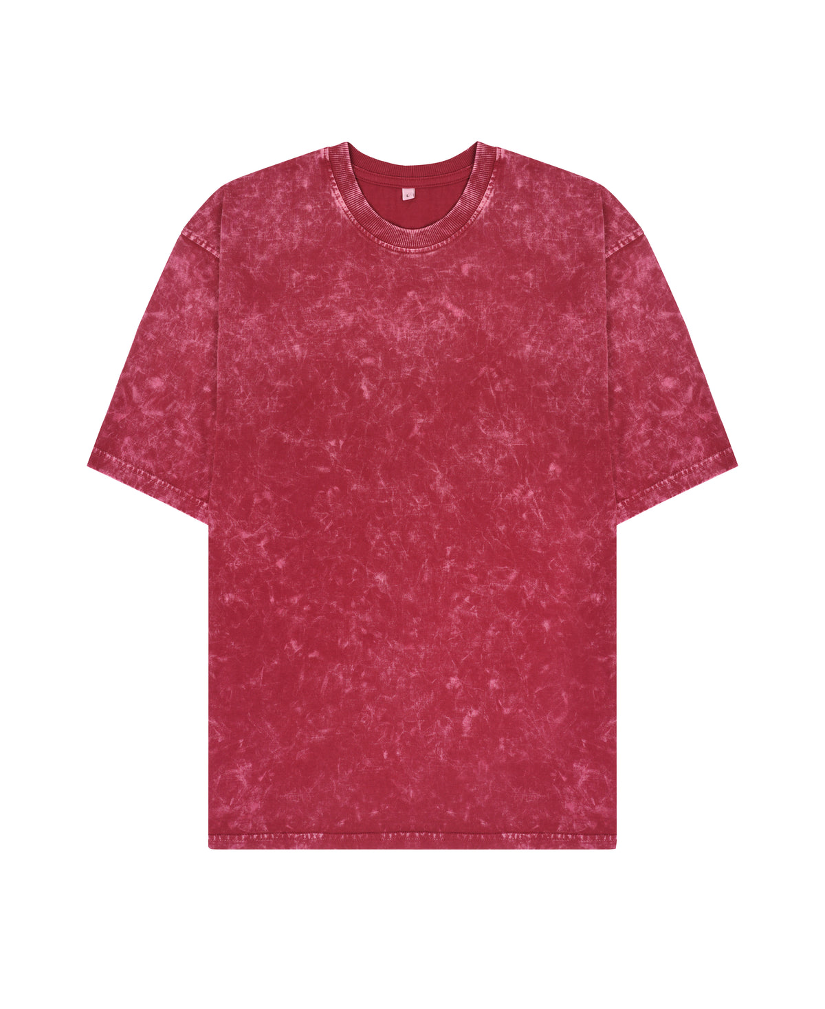 Solid Acid Wash Oversized T-Shirt