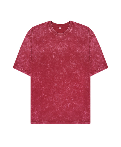 Solid Acid Wash Oversized T-Shirt