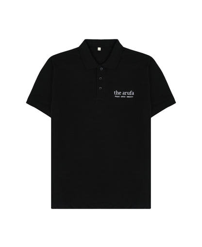 Arufa Cotton Polo — Dark