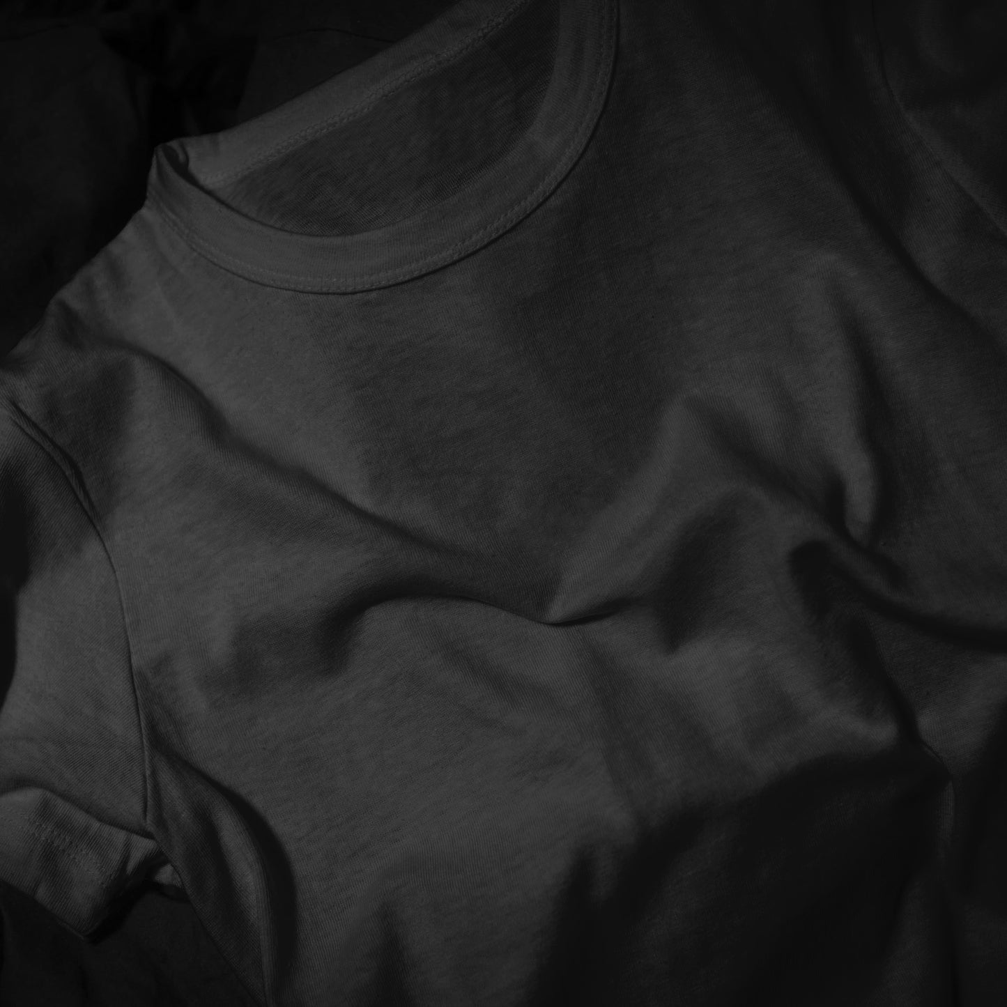 Solid Cotton Stretch T-shirt