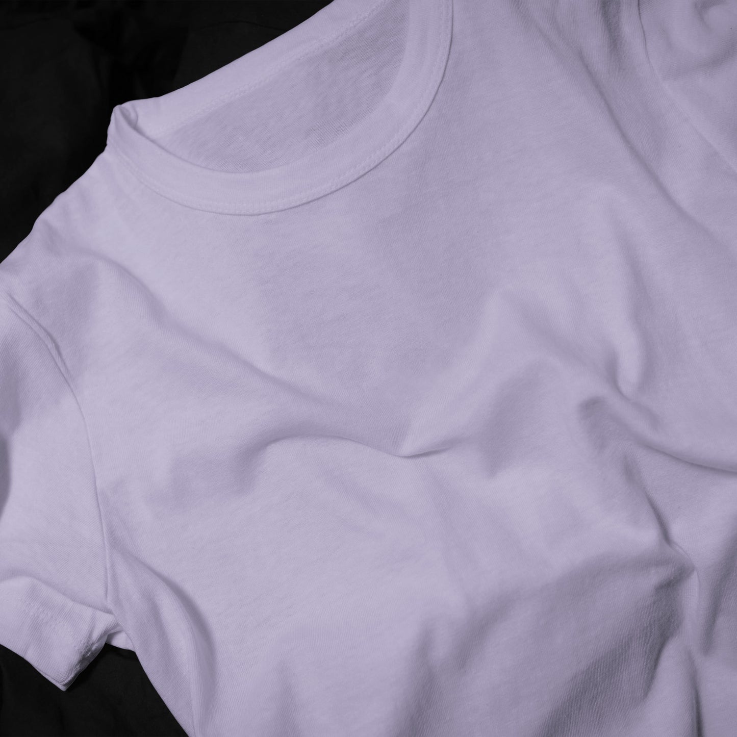 Solid Cotton Stretch T-shirt