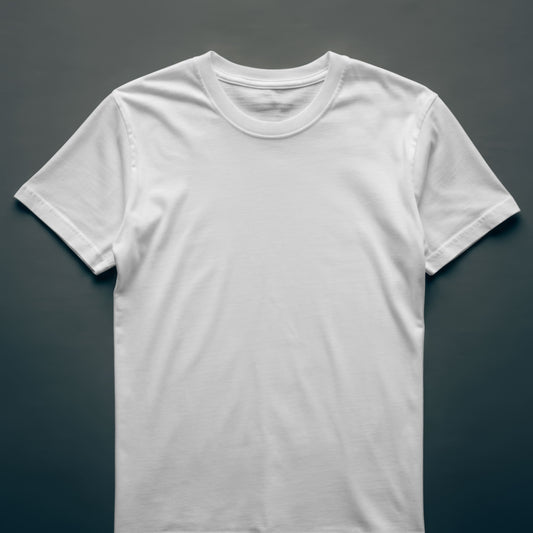 Solid Cotton Stretch T-shirt