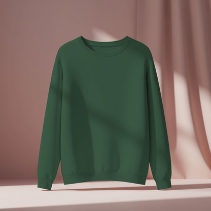Solid Loose Fit Sweatshirt